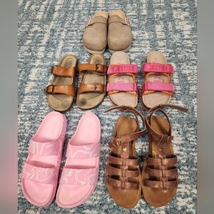 Lot of Girls Sandals